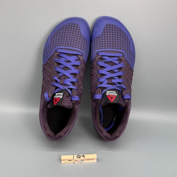 Reebok CrossFit Nano 4.0 Womens 10 Purple Blue Athletic Running Sneakers Low Top - Picture 9 of 9